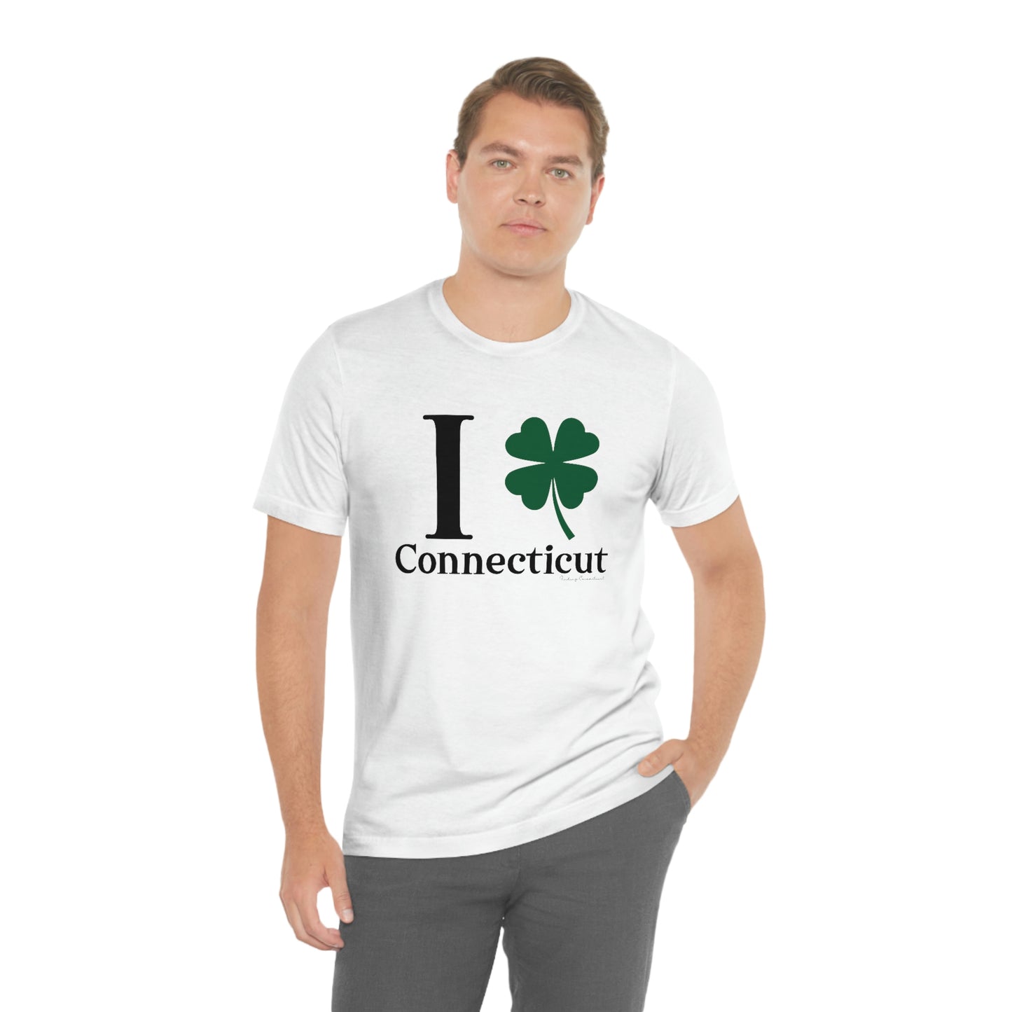 I Clover Connecticut Unisex Jersey Short Sleeve Tee