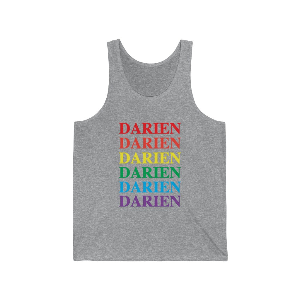 darien connecticut unisex tank top shirt