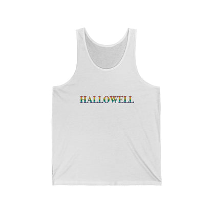 Hallowell Rainbow Unisex Jersey Tank