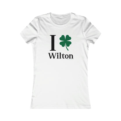 Wilton Connecticut St. Patrick’s Day shirt, I Clover Wilton