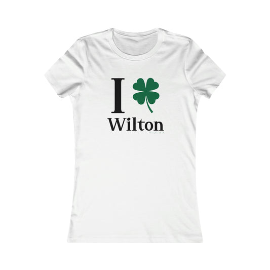 Wilton Connecticut St. Patrick’s Day shirt, I Clover Wilton