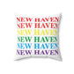 New Haven Pride Spun Polyester Square Pillow 