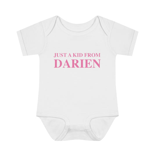 just a kid from Darien baby bodysuite onesie 