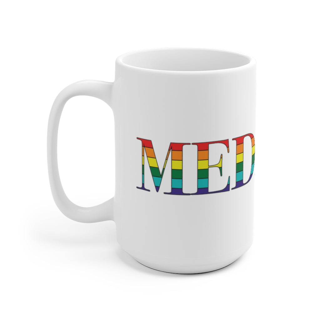 Medford Rainbow  White Ceramic Mug