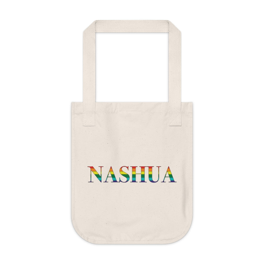 Nashua Rainbow Organic Canvas Tote Bag