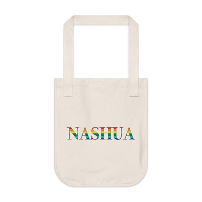 Nashua Rainbow Organic Canvas Tote Bag