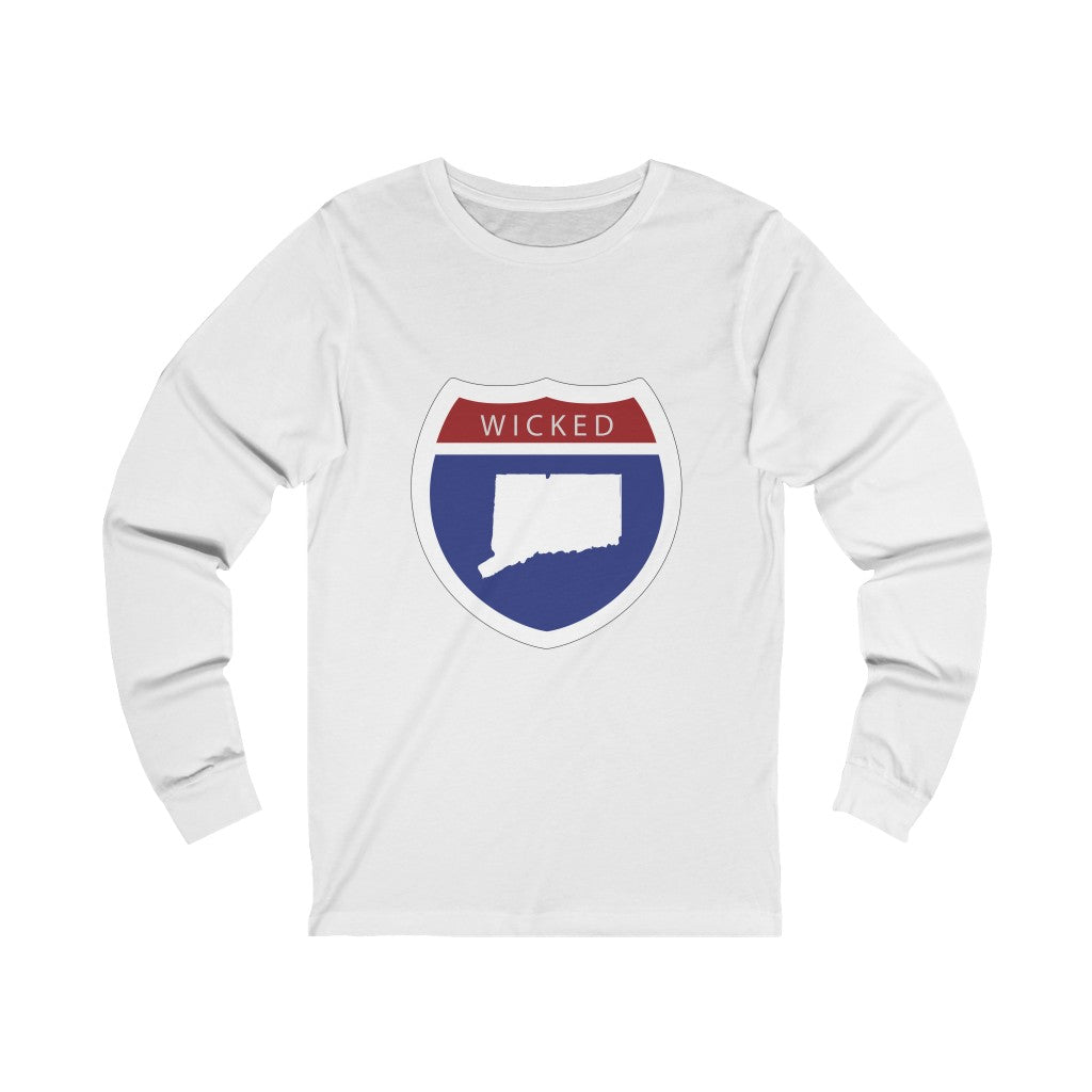 Wicked Connecticut Interstate Unisex Jersey Long Sleeve Tee