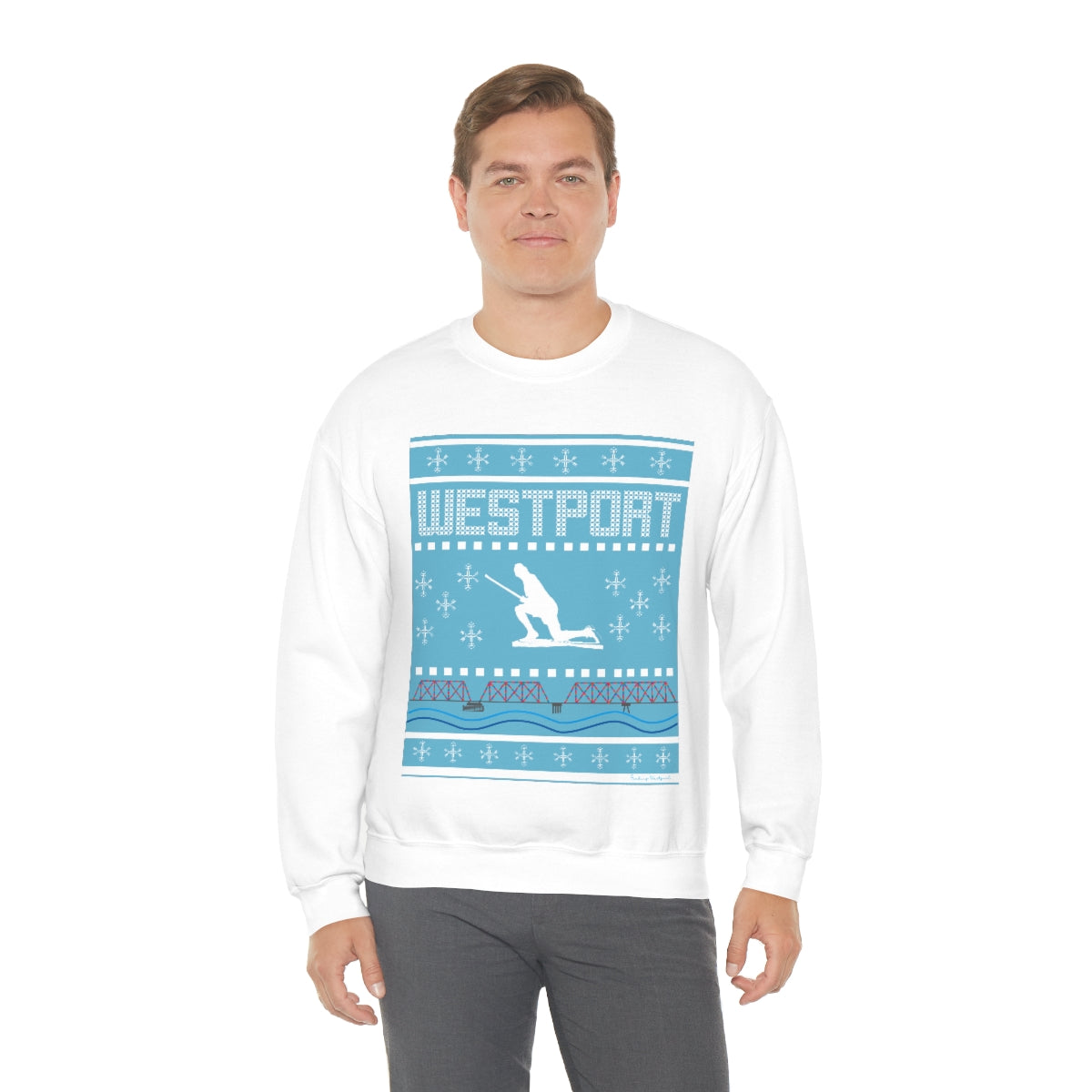 Westport Ugly Holiday Unisex Heavy Blend™ Crewneck Sweatshirt