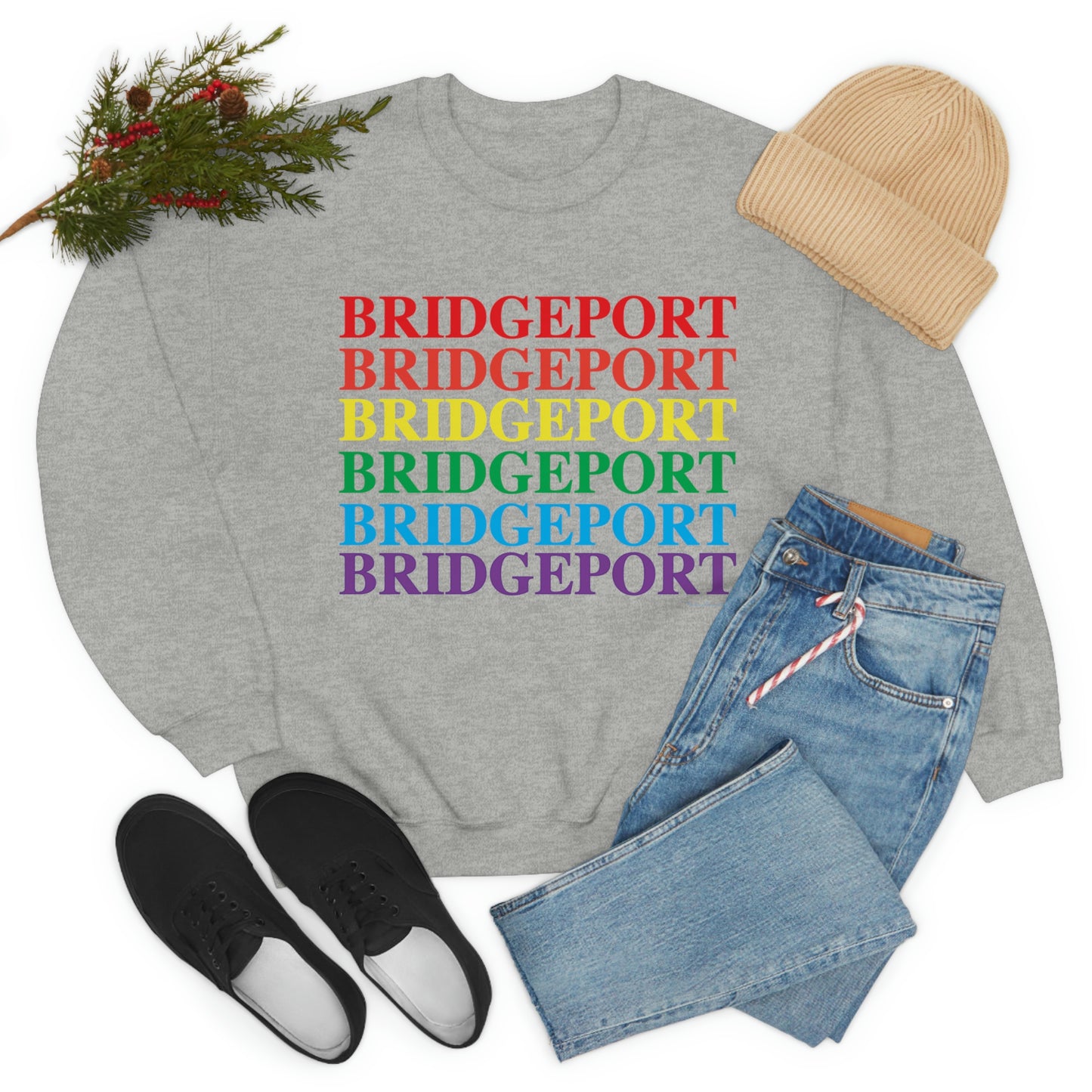 Bridgeport Pride Unisex Heavy Blend™ Crewneck Sweatshirt