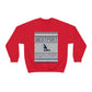 Westport Ugly Holiday Blue / White  Unisex Heavy Blend™ Crewneck Sweatshirt