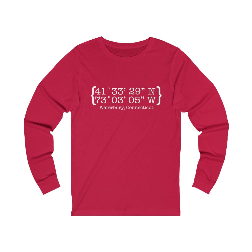 Waterbury Coordinates Unisex Jersey Long Sleeve Tee