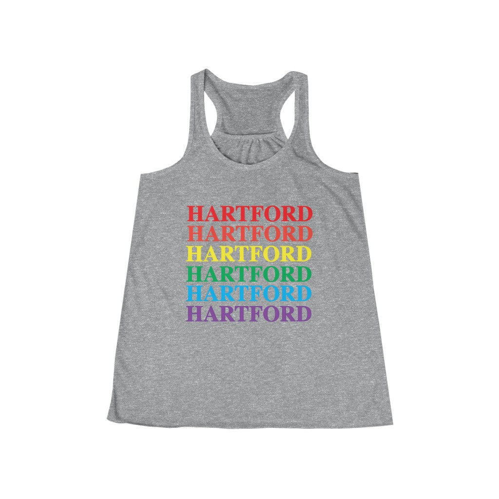 Hartford Pride Women's Flowy Racerback Tank