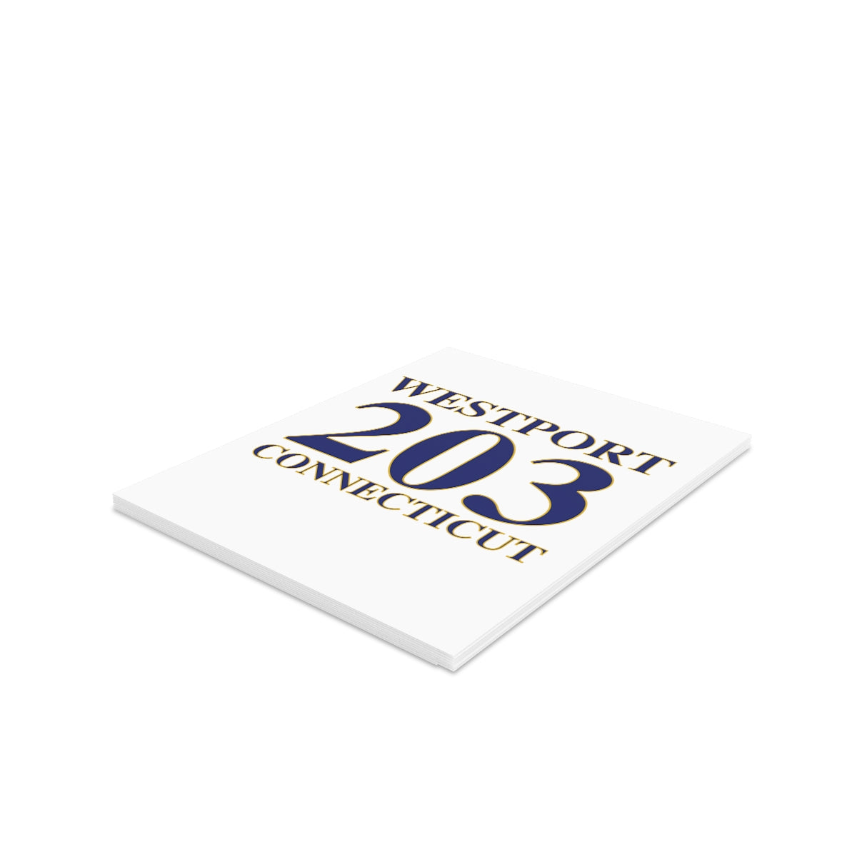 Westport 203 Connecticut Greeting cards (8, 16, and 24 pcs)