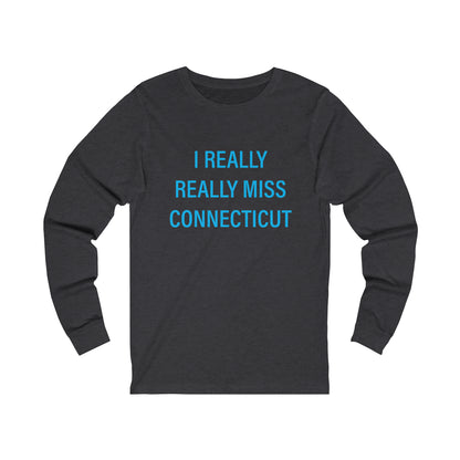 ct / connecticut unisex long sleeve tee shirt 