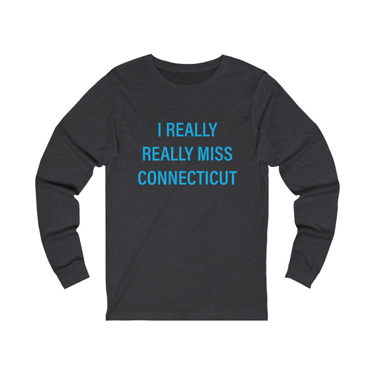 ct / connecticut unisex long sleeve tee shirt 