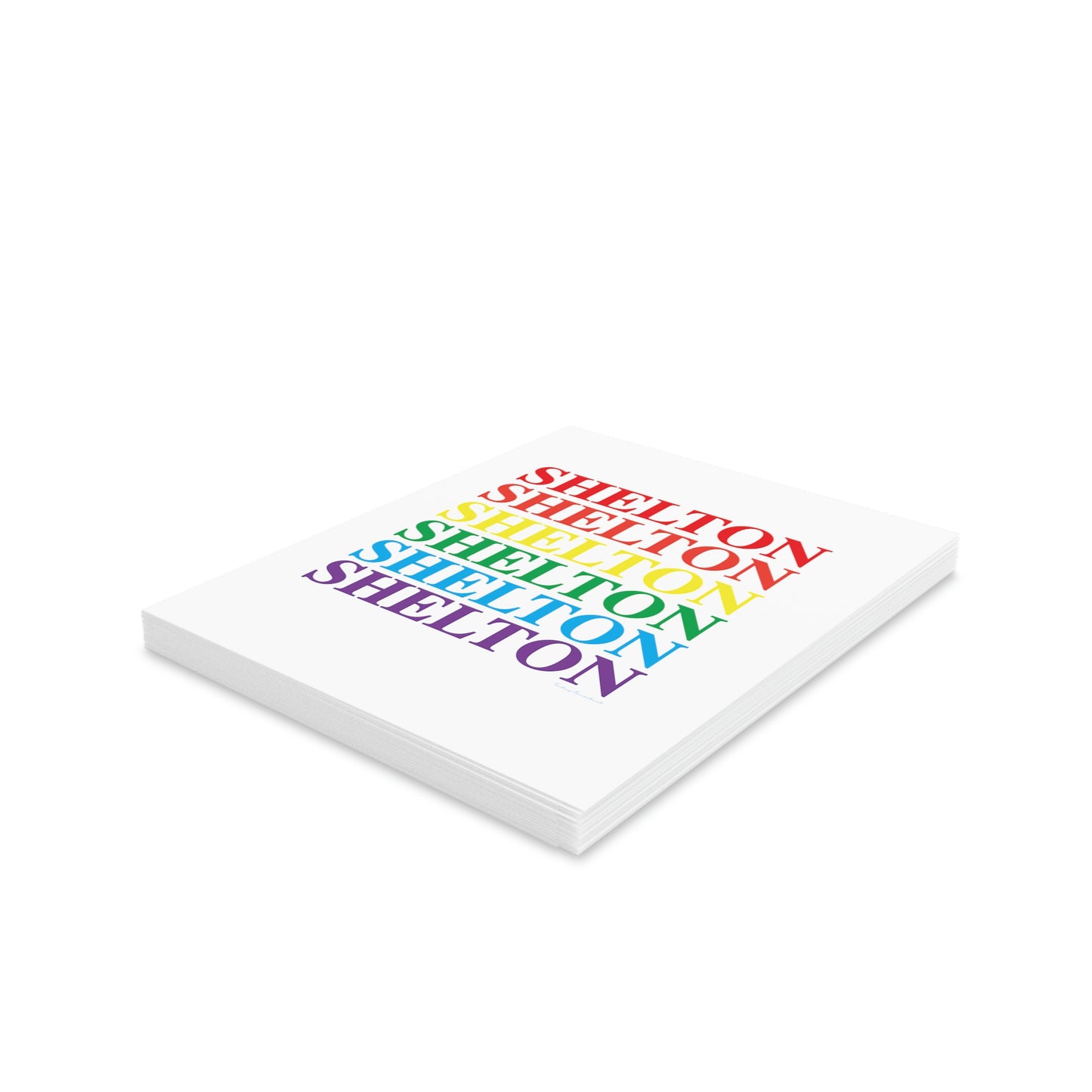 Shelton Pride Greeting Cards (8, 16, and 24 pcs)