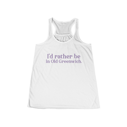 greenwich ct / connecticut womens tank top shirt 