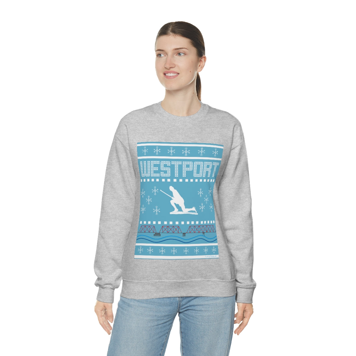 Westport Ugly Holiday Unisex Heavy Blend™ Crewneck Sweatshirt