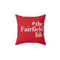 #thefairfieldlife Spun Polyester Square Pillow