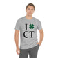 I Clover CT Unisex Jersey Short Sleeve Tee