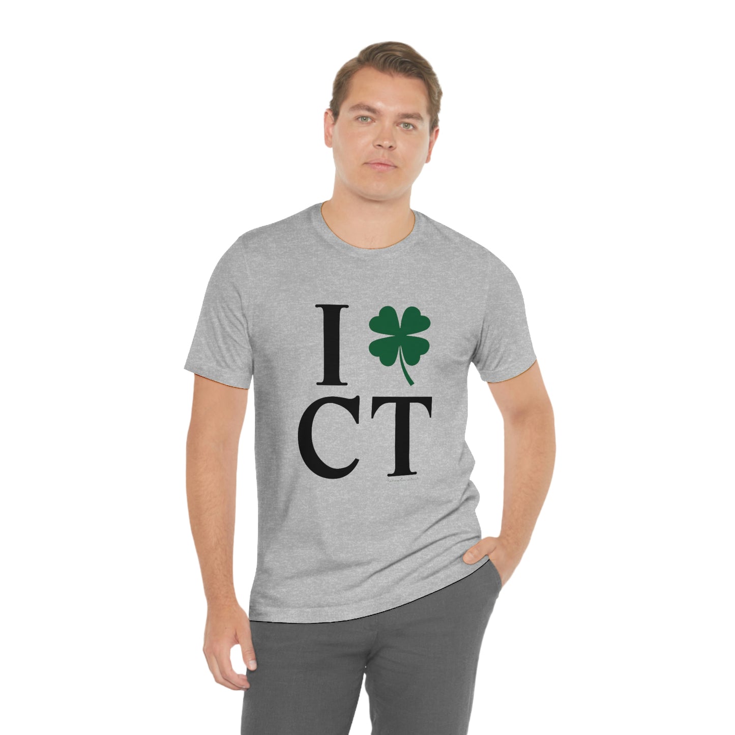 I Clover CT Unisex Jersey Short Sleeve Tee