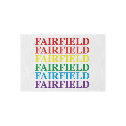 Fairfield pride out door rug 