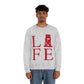 Fairfield Life (front) Unisex Heavy Blend™ Crewneck Sweatshirt