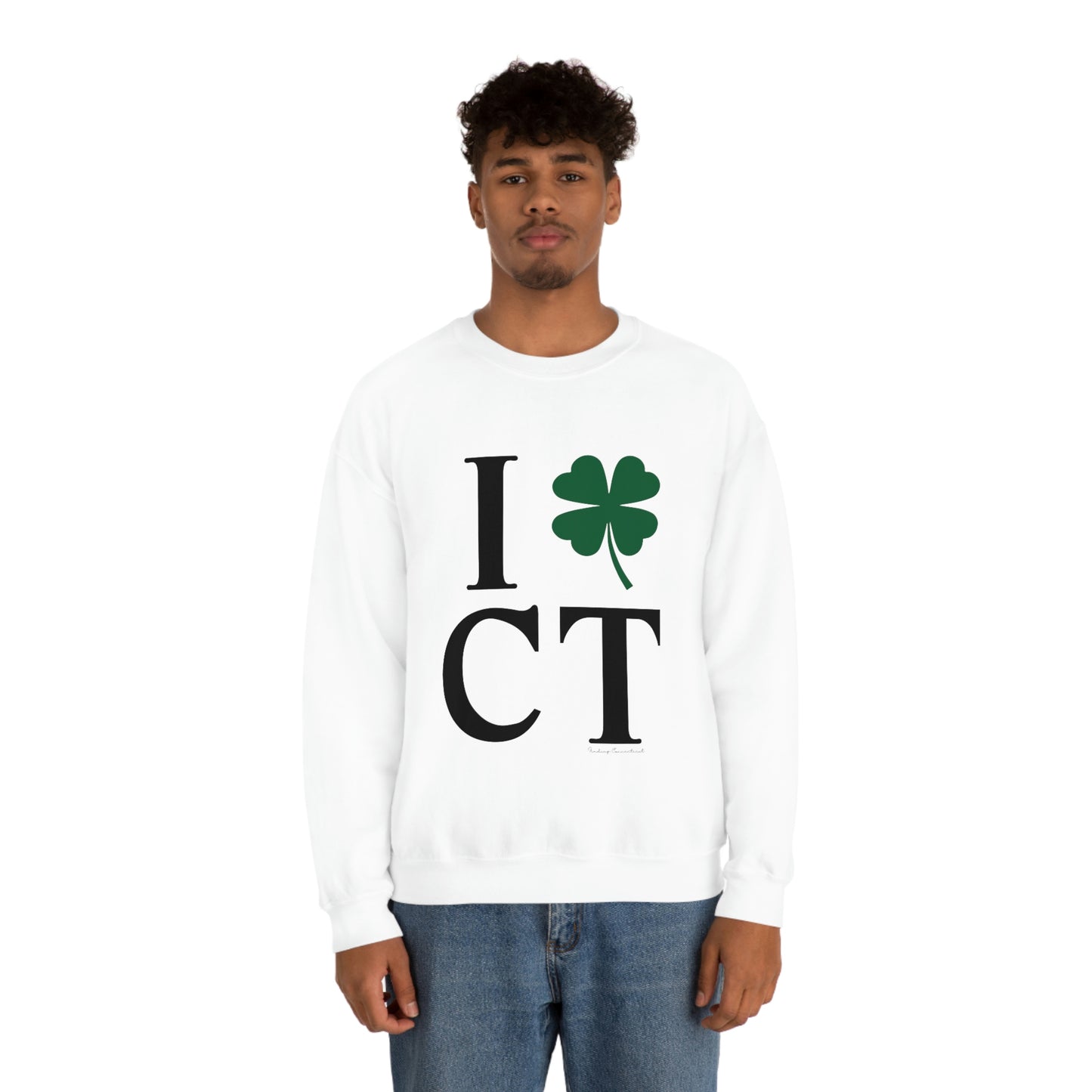 I Clover CT Unisex Heavy Blend™ Crewneck Sweatshirt