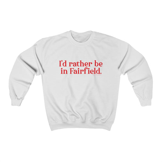 I'd rather be in Fairfield travel mug, hoodies, sweatshirts, shirts, home gifts and apparel. Unless noted proceeds go to help grow Finding Fairfield and Finding Connecticut's brand. Free shipping on all products. 