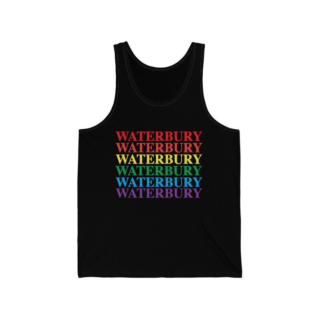 Waterbury Pride Unisex Jersey Tank