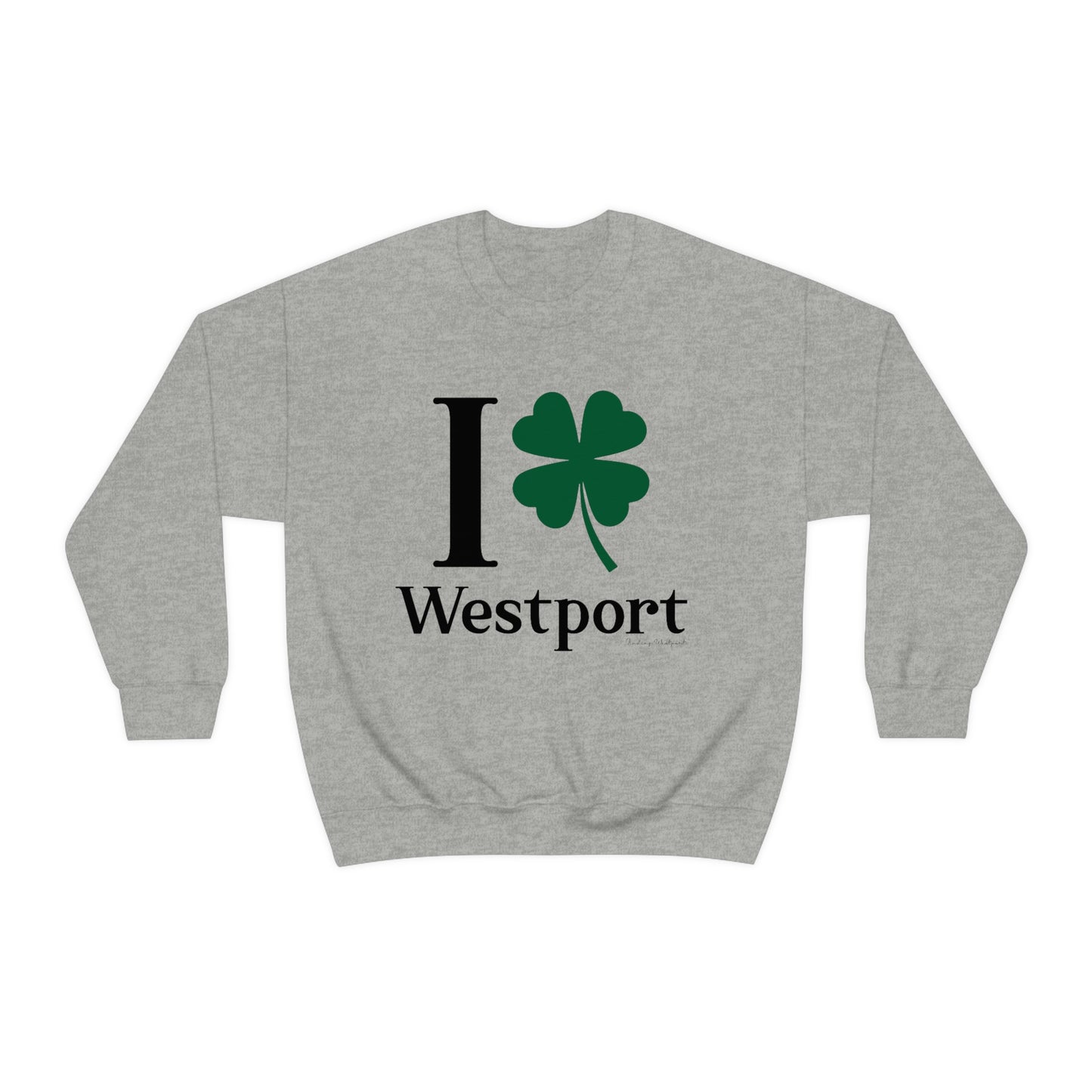 westport connecticut st patricks day shirt, i clover westport