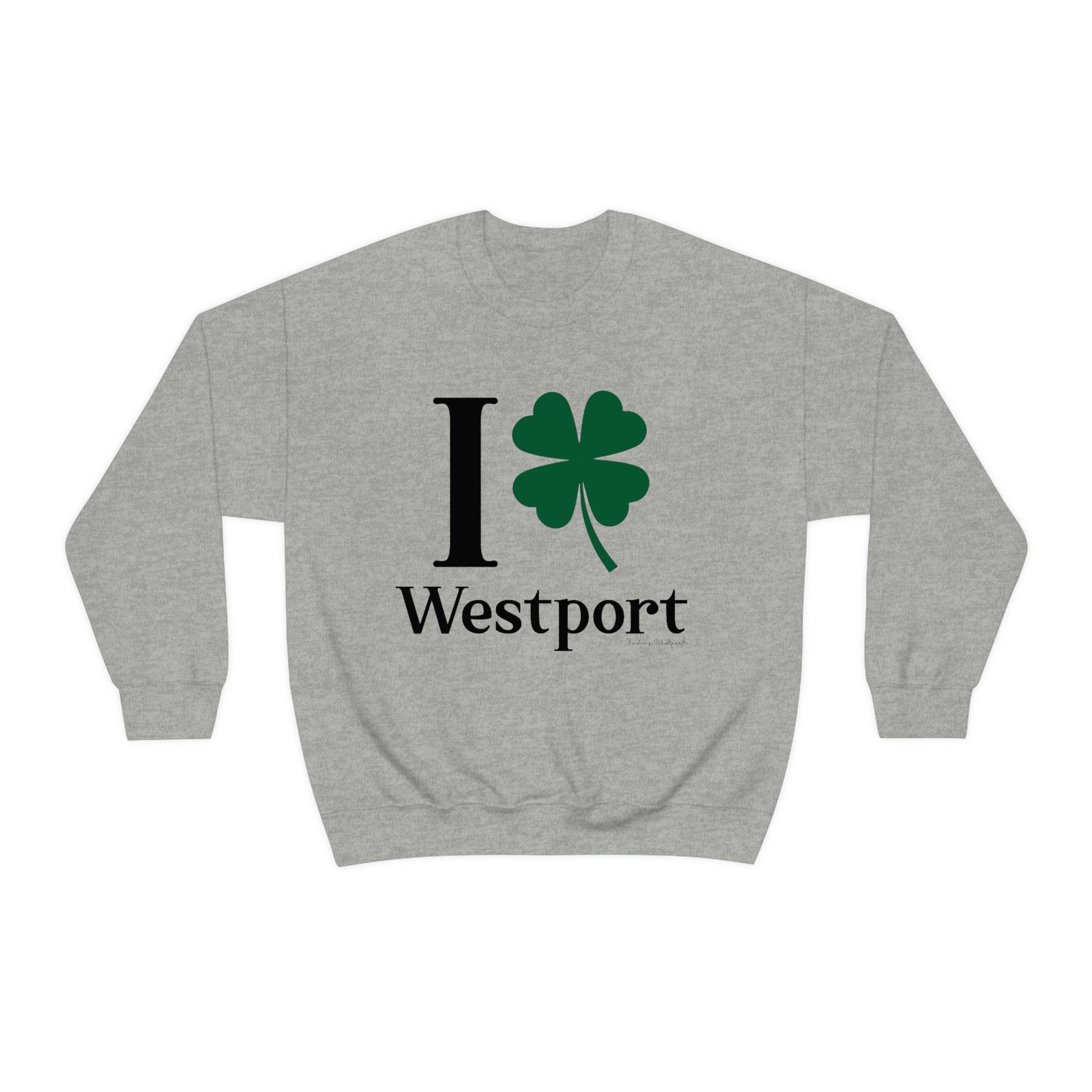 westport connecticut st patricks day shirt, i clover westport