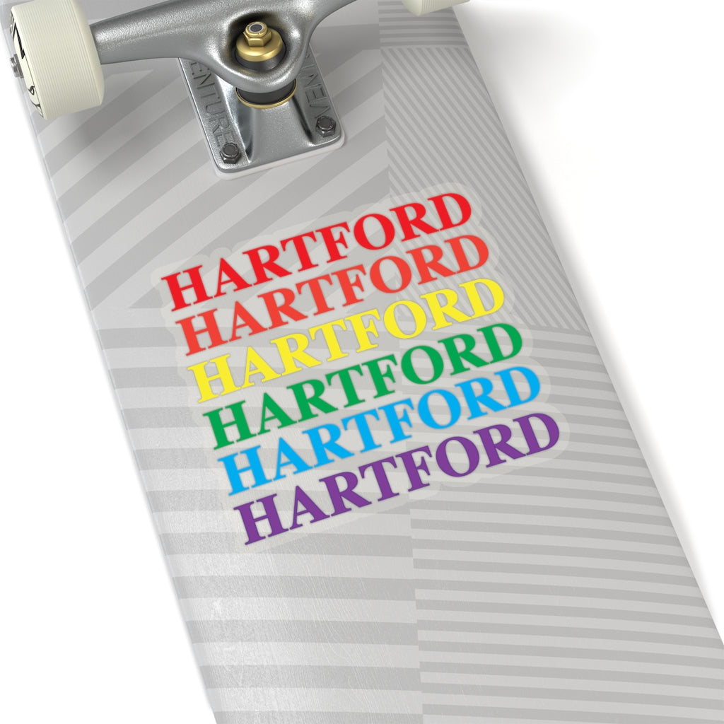  Do you have Hartford Pride?  Hartford, Connecticut apparel and gifts including stickers. LGBTQ inspired. 10% of Pride sales is donated to a Connecticut LBGTQ organization.   For the latest Connecticut Pride information and events visit Finding Connecticut.   Click here to return to our home page