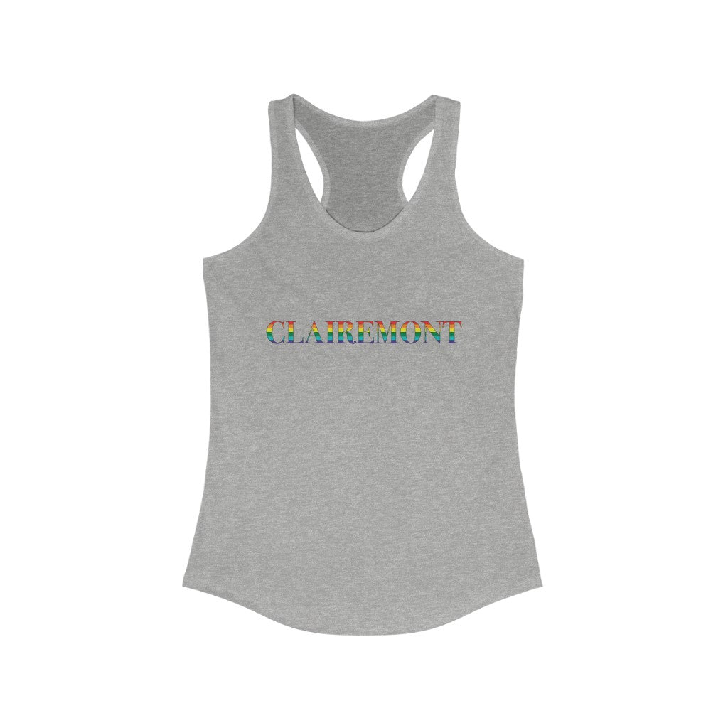 Clairemont Rainbow Women's Ideal Racerback Tank