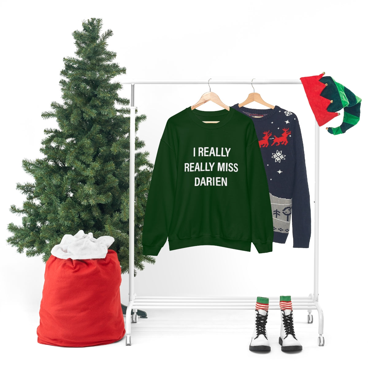 I Really Really Miss Darien Unisex Heavy Blend™ Crewneck Sweatshirt