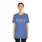 New Haven Coordinates Unisex Jersey Short Sleeve Tee
