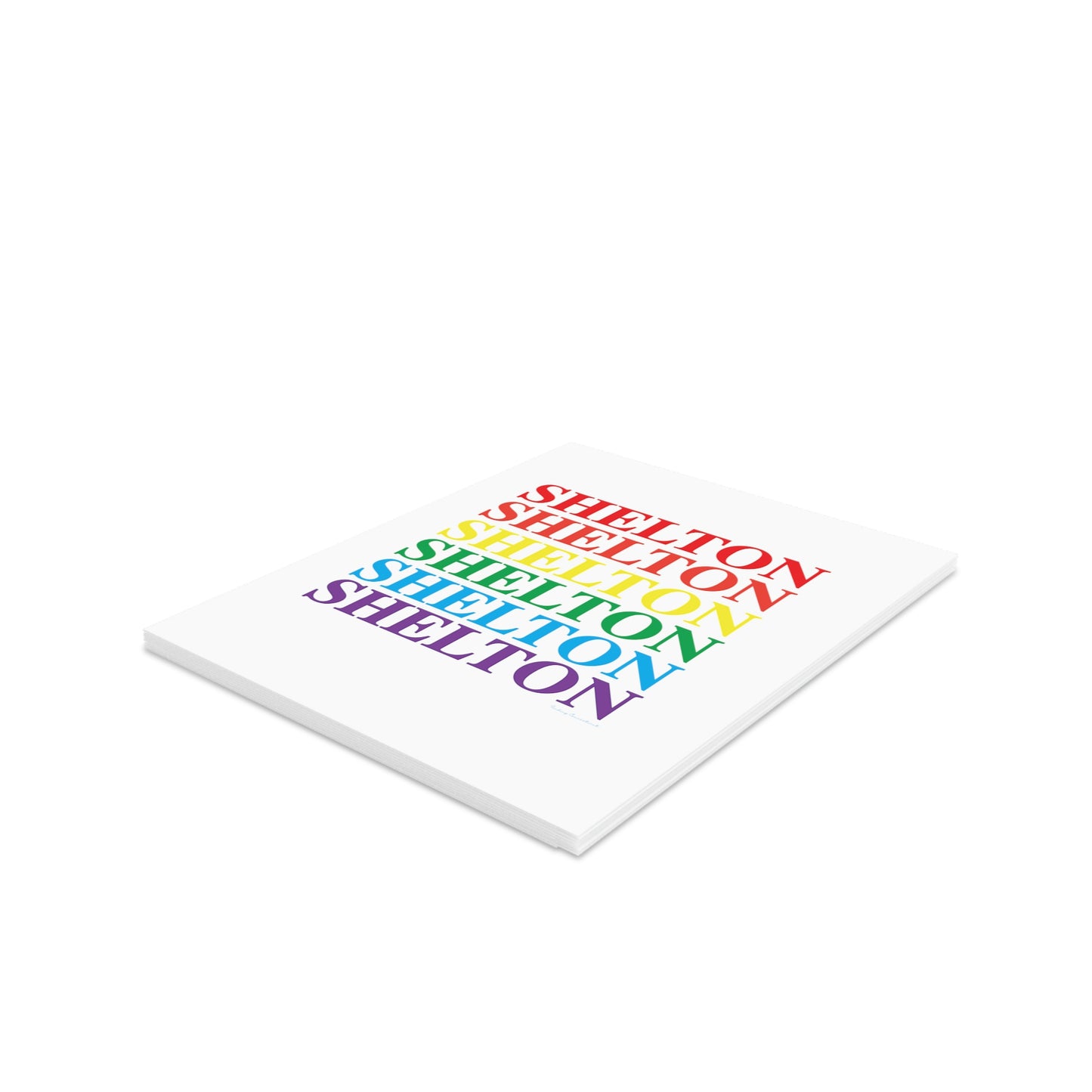 Shelton Pride Greeting Cards (8, 16, and 24 pcs)