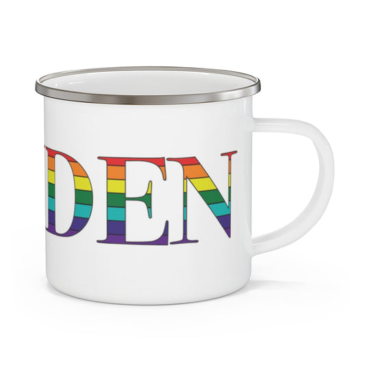 Meriden Rainbow Enamel Camping Mug