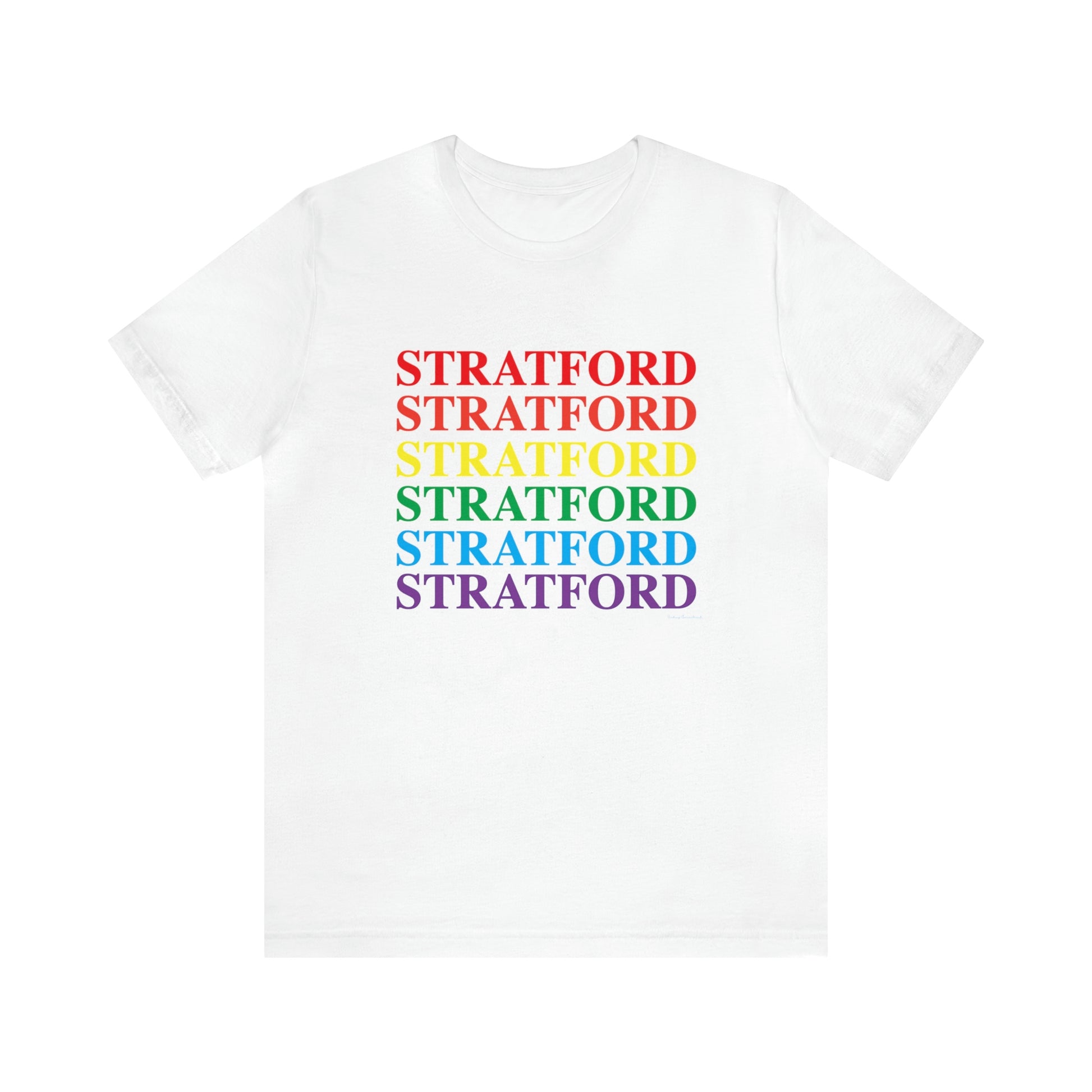 stratford pride t shirt 