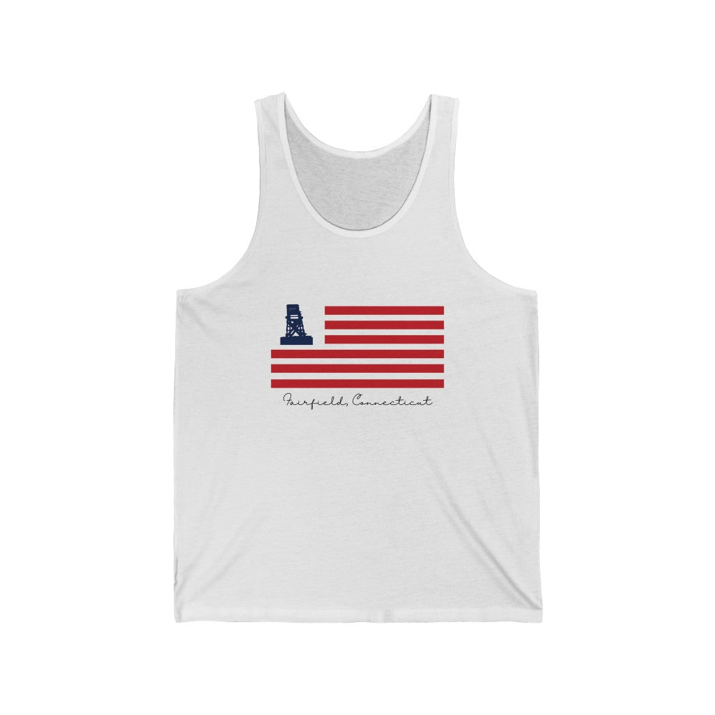 jennings beach, fairfield ct tank top shirt