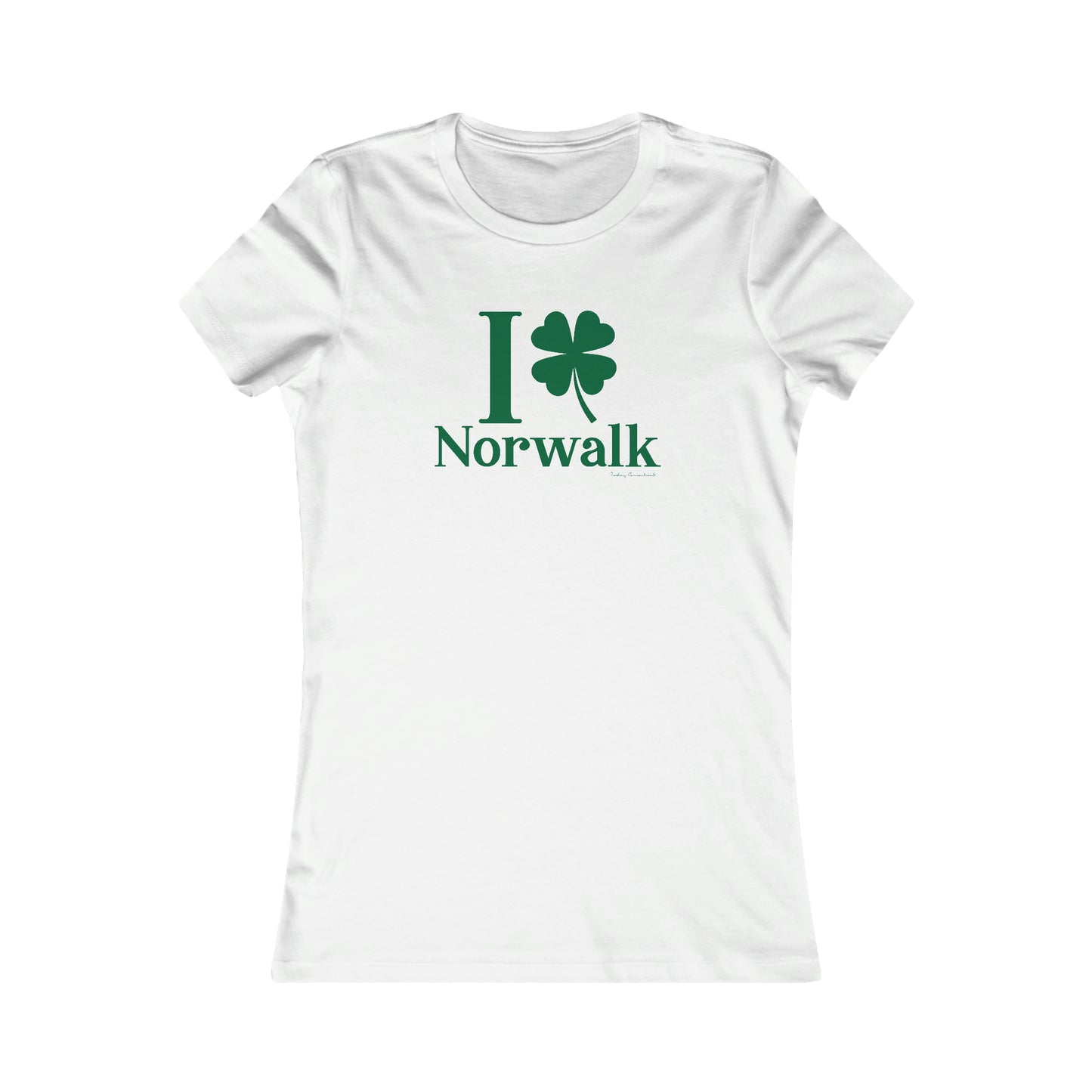 Norwalk Connecticut St. Patrick's Day shirt, I Clover Norwalk