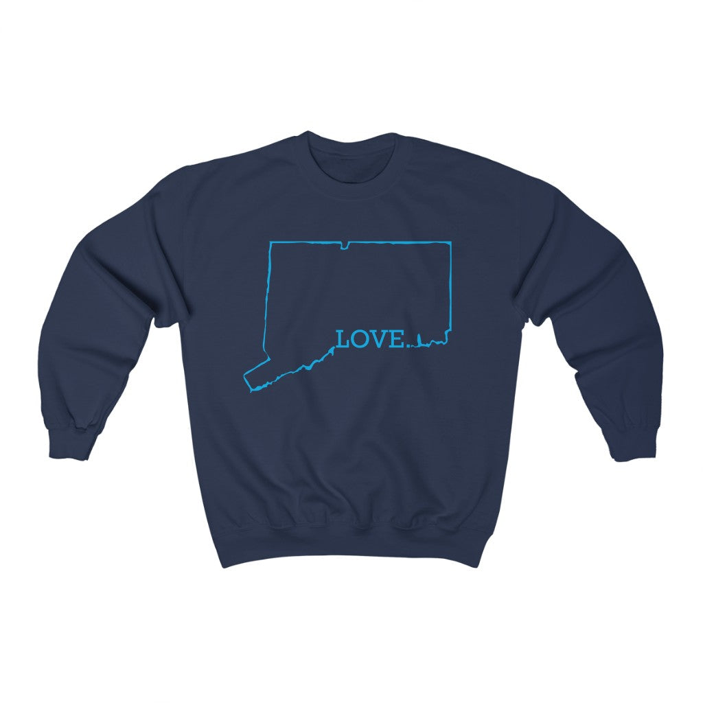 Connecticut love long sleeve tee shirt