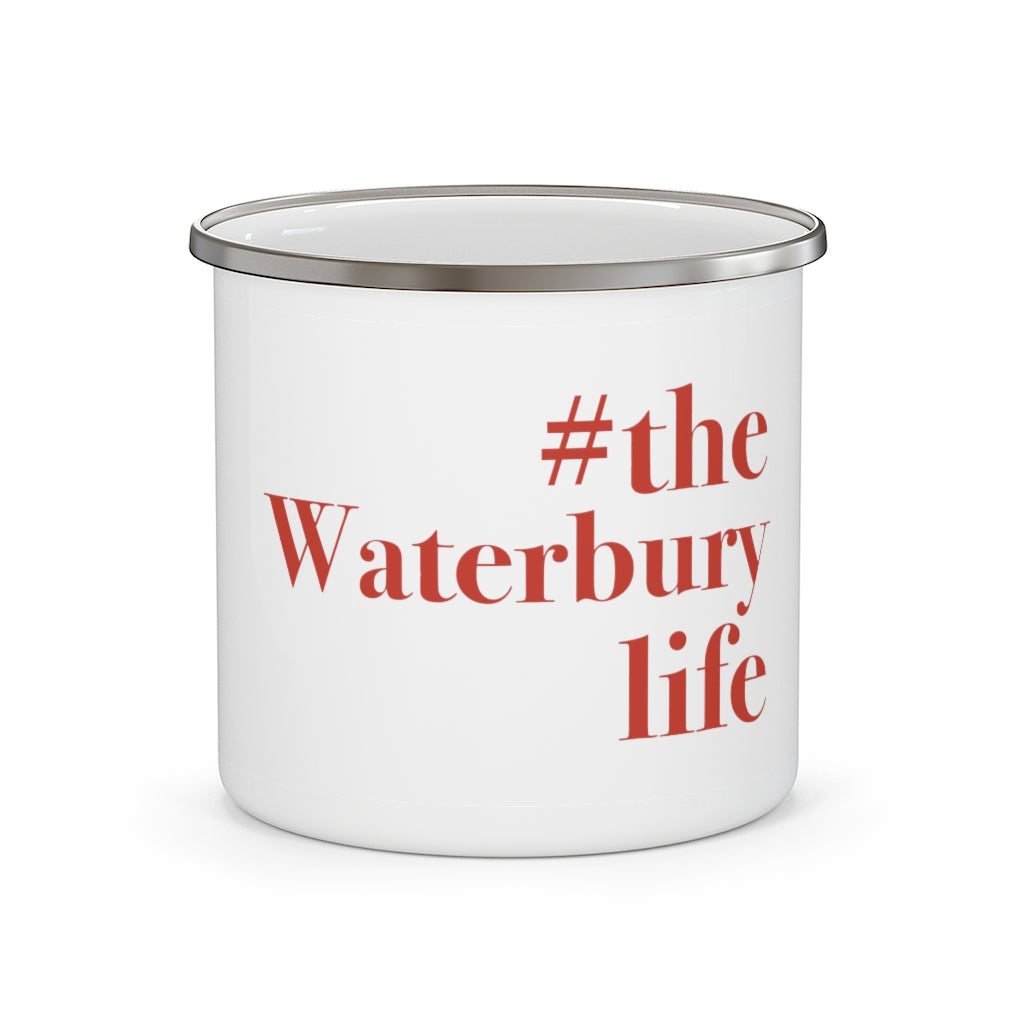 #thewaterburylife Enamel Camping Mug