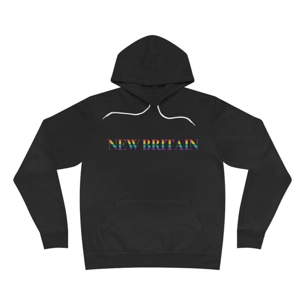 New Britain Rainbow Unisex Sponge Fleece Pullover Hoodie