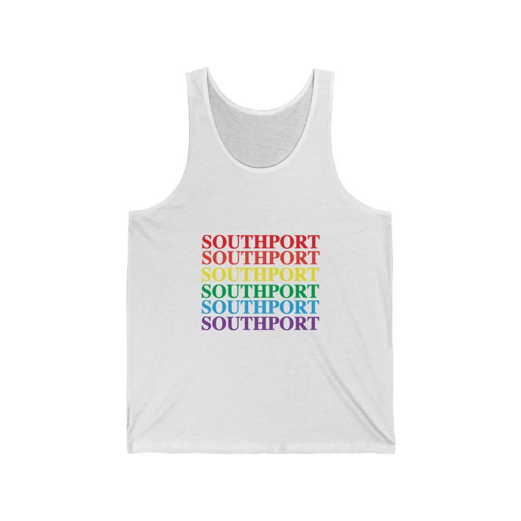 Do you have Southport Pride? Southport, Connecticut apparel and gifts including mugs including LGBTQ inspired tote bags. 10% of pride sales are donated to a Connecticut LGBTQ organization. Free shipping! 