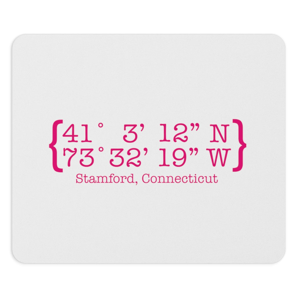 Stamford Coordinates Mousepad