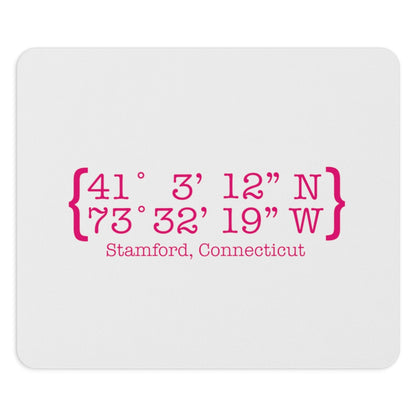 Stamford Coordinates Mousepad