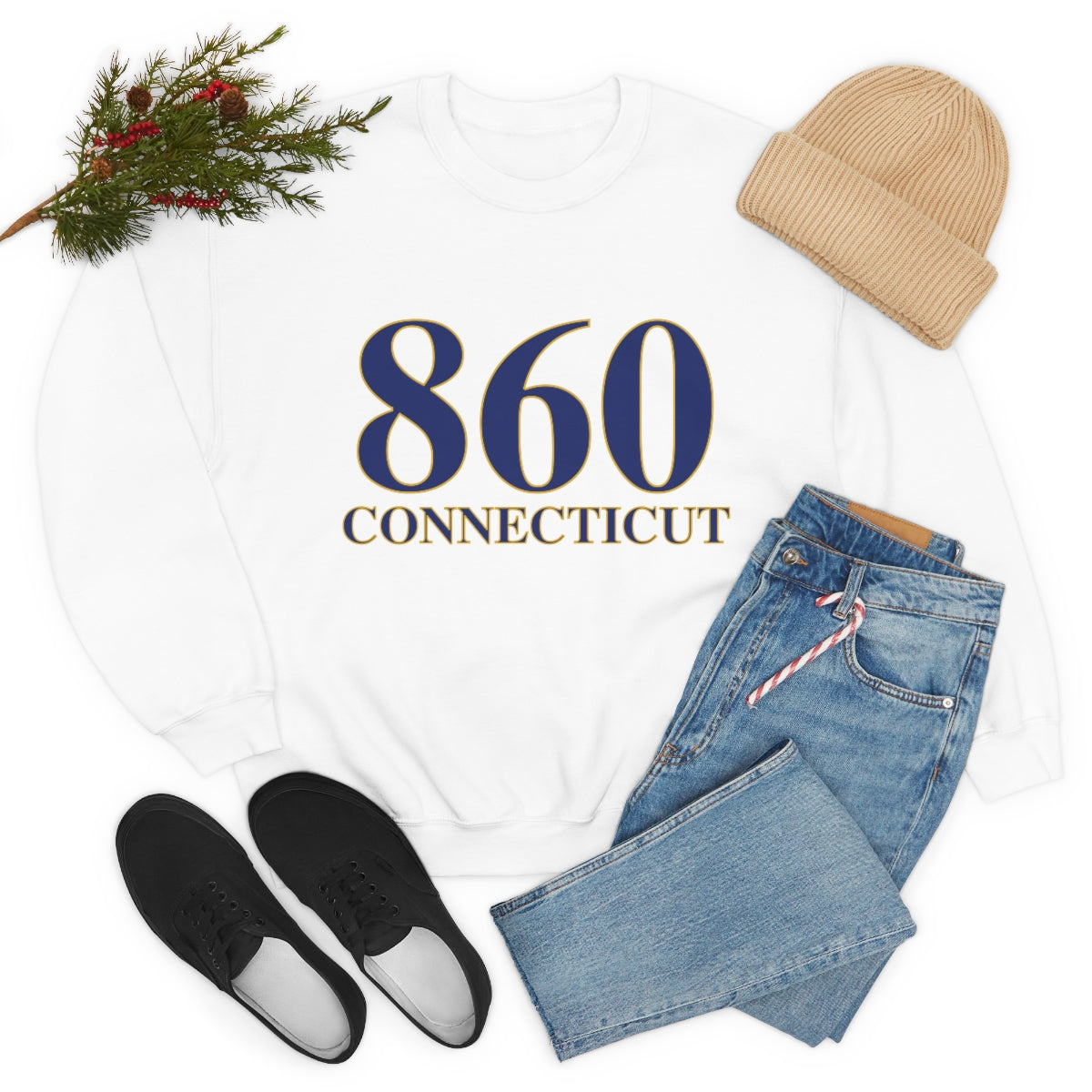 860 Connecticut Unisex Heavy Blend™ Crewneck Sweatshirt