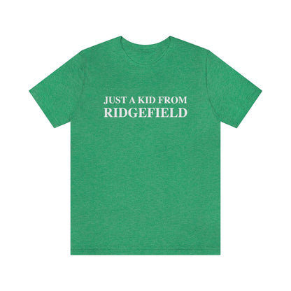 Just a kid from Ridgefield. Ridgefield, Connecticut tee shirts, hoodies sweatshirts, mugs and other apparel, home gifts and souvenirs. Proceeds of this collections goes to help Finding Ridgefield and Finding Connecticut’s brand. Free USA shipping