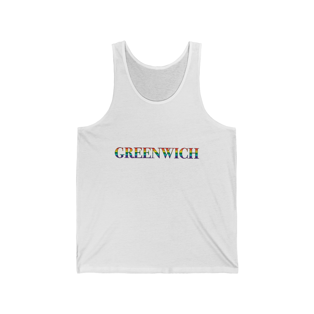 greenwich pride unisex tank top 